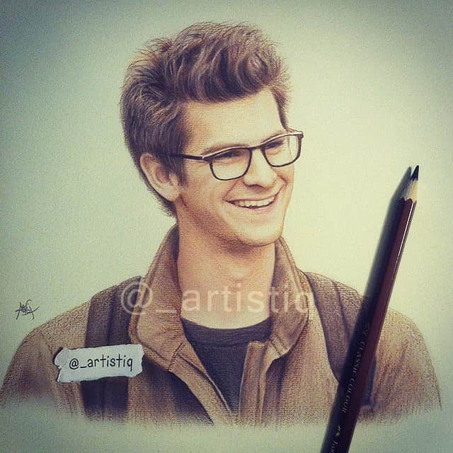 Casさんのインスタグラム写真 - (CasInstagram)「An old drawing of Peter Parker. 😊 #theamazingspiderman」5月30日 3時22分 - _artistiq_art