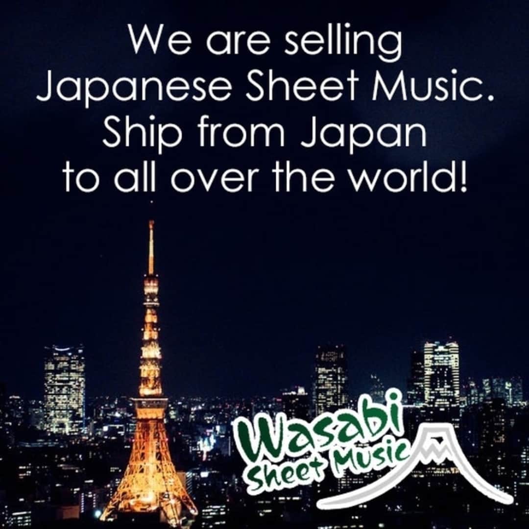 Wasabi Sheet Musicのインスタグラム：「#wasabisheetmusic」