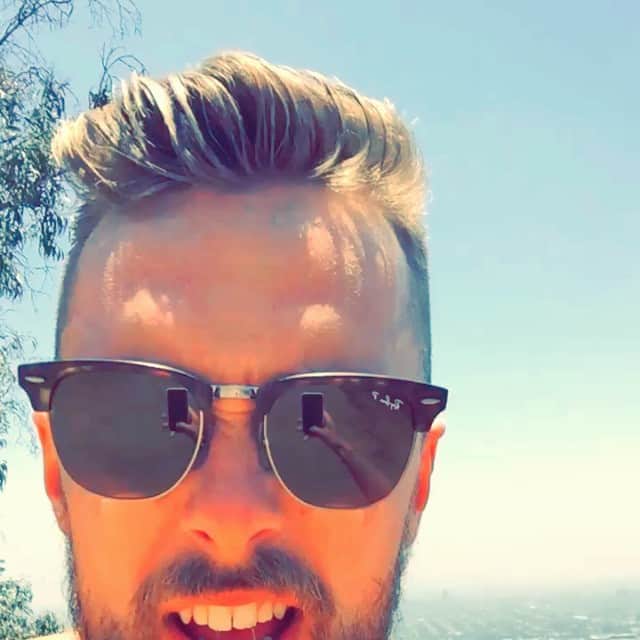 ベン・ヘイマーのインスタグラム：「Little Run up the Death Trap #LA」