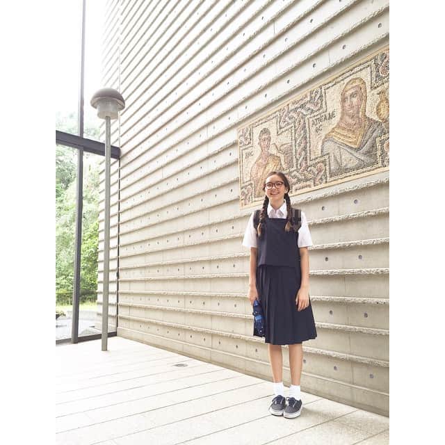 一色紗英さんのインスタグラム写真 - (一色紗英Instagram)「ピカピカの中学一年生  まるで違う環境だけど今日から一ヶ月、 置かれた場所でsolanaらしく咲いてね。 #japanesejuniorhighschoolstudents」6月18日 17時34分 - this_is_sae