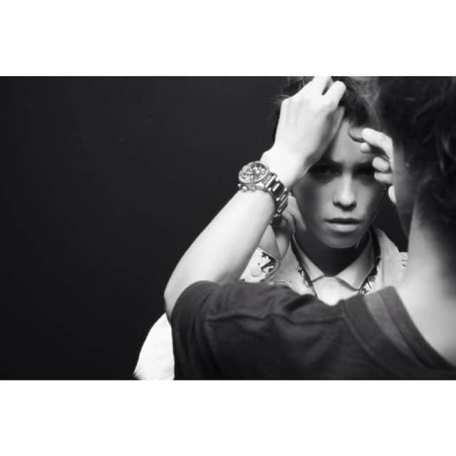 藤沢直希のインスタグラム：「photo shooting of art works  出来上がりが楽しみ。  #hair and #makeup #photoshoot #splendidboys」
