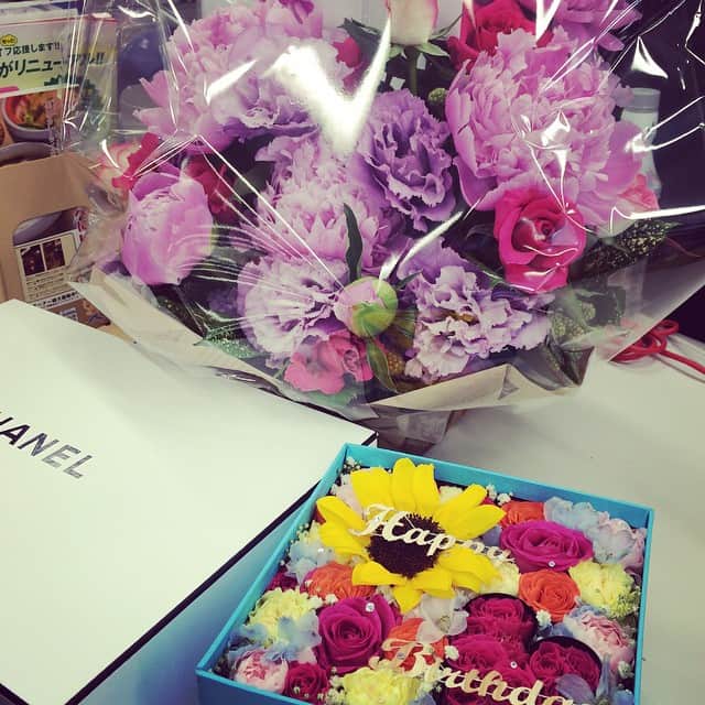 笛木優子のインスタグラム：「みなさんありがとう。 大切にします💐🎀💕😊👍」