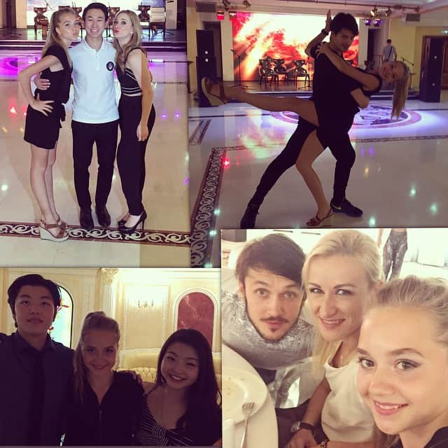 エレーナ・ラジオノワさんのインスタグラム写真 - (エレーナ・ラジオノワInstagram)「I miss you guys! #DenisTenAndFriends」6月23日 20時20分 - lenok_radionova