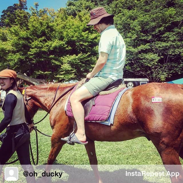 ASOV OUTDOOR OFFICEのインスタグラム：「#ASOV #OUTDOOROFFICE #outdoor #アウトドア #成田ゆめ牧場 Repost from @oh_ducky via #outdooroffice2015」