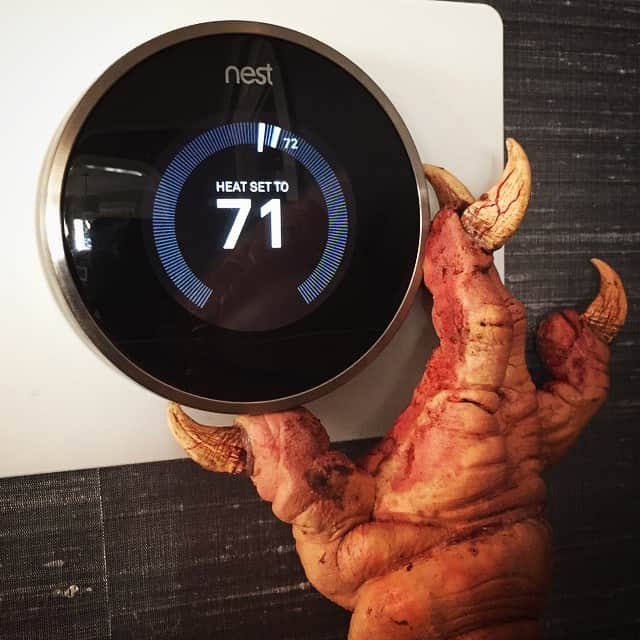 Miloのインスタグラム：「The Nest. It's like an iPhone for your wall.」