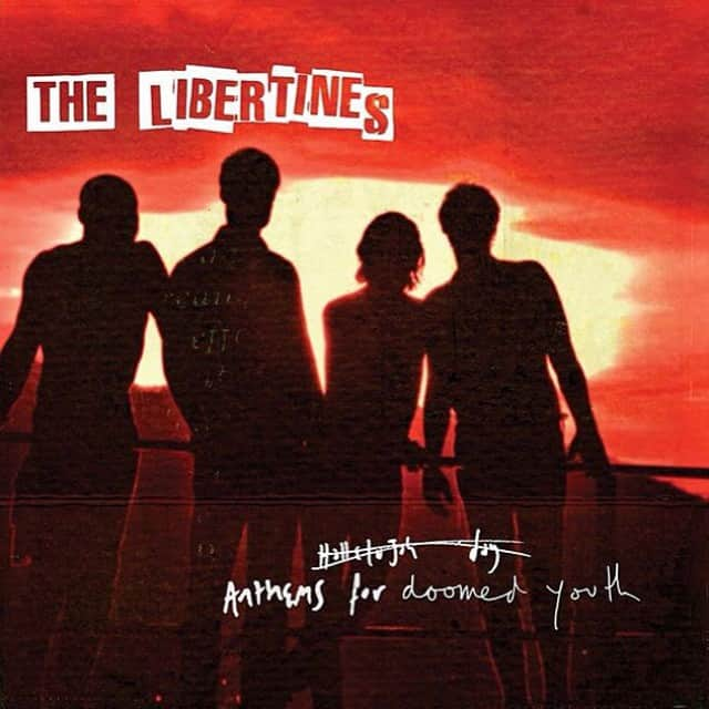 ベイビーシャンブルズのインスタグラム：「The day has finally arrived, to announce the unveiling of the new Libertines record “Anthems For Doomed Youth” - Special limited edition box sets and vinyl copies of "Anthems For Doomed Youth" available from http://t.co/QBSQwP1y0N now.」