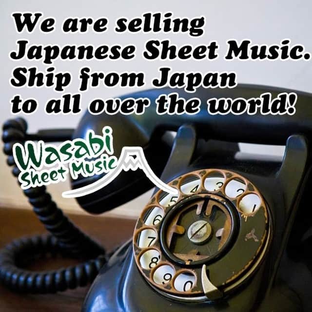 Wasabi Sheet Musicのインスタグラム：「#wasabisheetmusic」