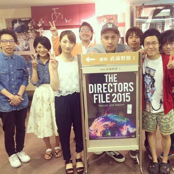 のインスタグラム：「昨夜、藤井監督、アベラ監督、武田梨奈さんとトークショーやりました〜(^^)」