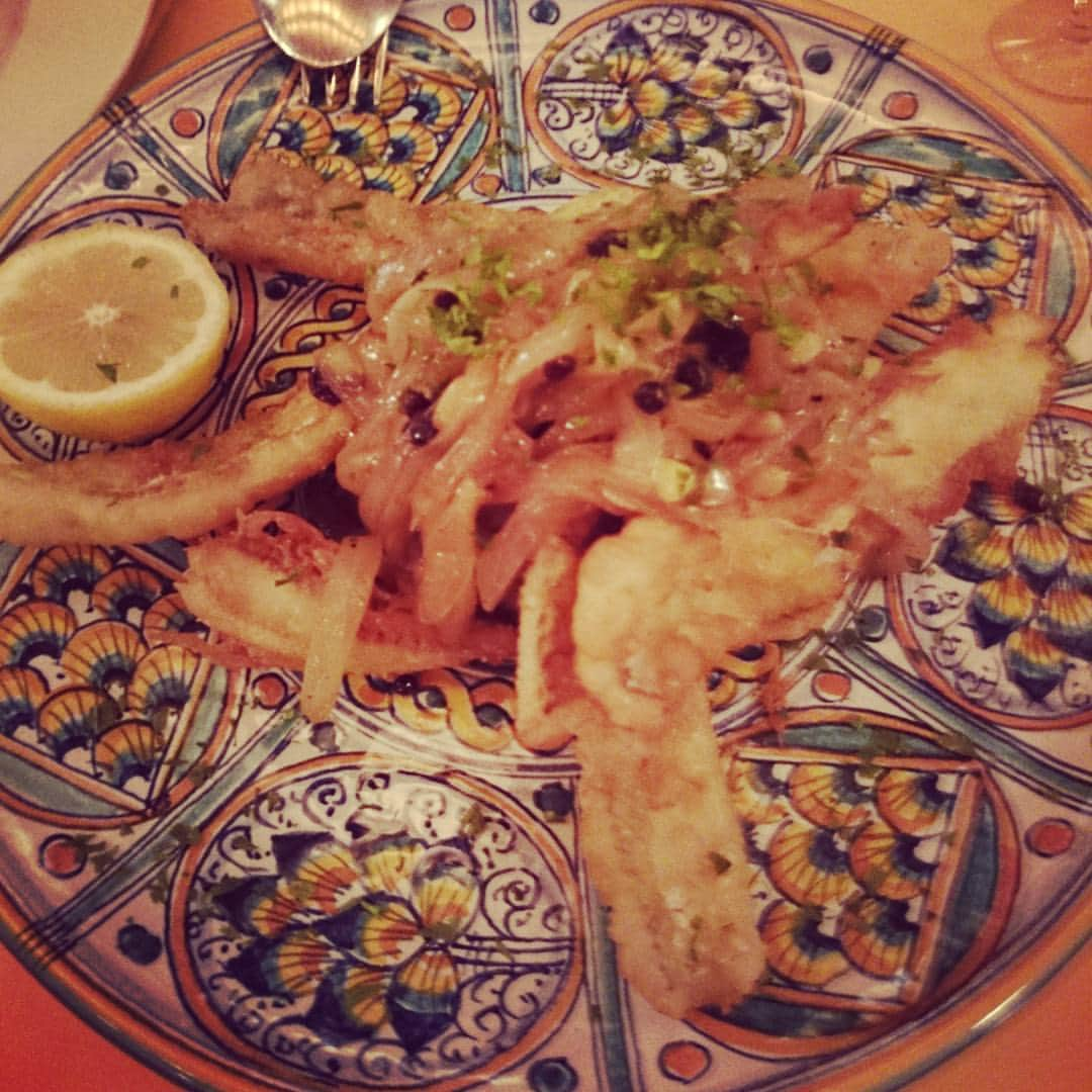 花井美理さんのインスタグラム写真 - (花井美理Instagram)「Cutlass fish ! Too delicious ( ^ 3 ^) / 玲子ちゃんが釣ってきてくれたお魚を料理していただきました！！ 太刀魚うまーーーーい！！！ #agrodolce #アグロドルチェ #太刀魚 #玲子ちゃんありがとう」7月15日 0時36分 - miri_hanai