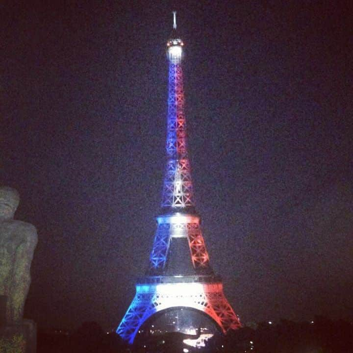 ペルネル・キャロンのインスタグラム：「#14juillet2015  #paris2024」