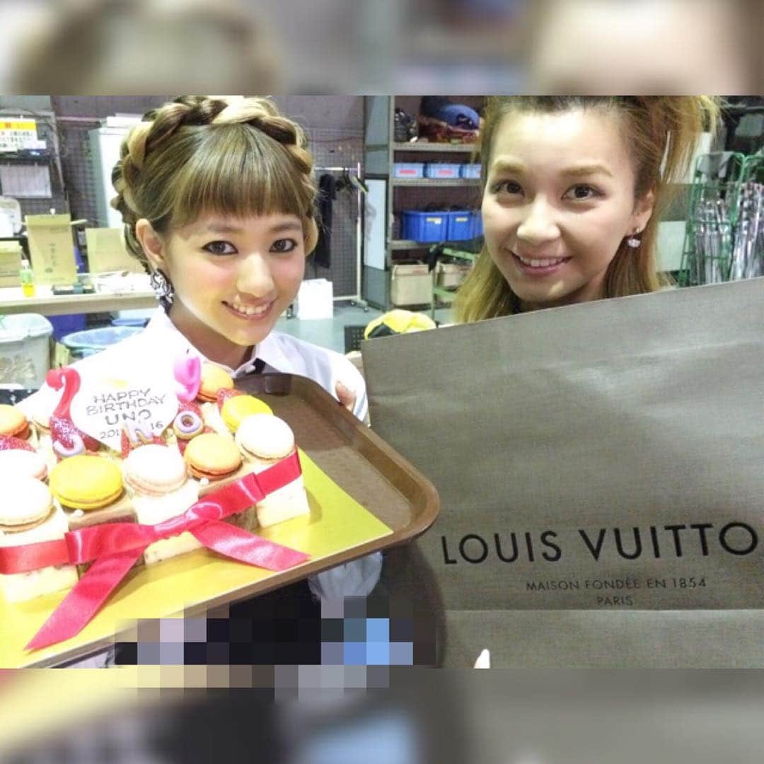 のインスタグラム：「Happy BirthDay Misako.  #お誕生日 #happybirthday #おめでとう #宇野実彩子  #祝 #AAA #10回目のおめでとう」