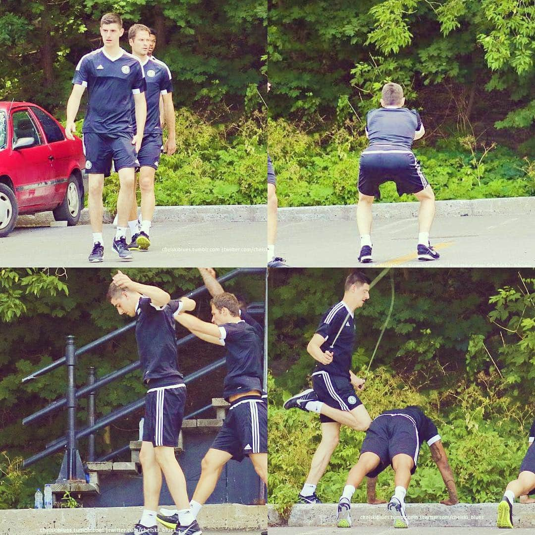 ティボ・クルトゥワさんのインスタグラム写真 - (ティボ・クルトゥワInstagram)「Training in Canada 💪🏼🇨🇦 #thibautcourtois #courtois13 #chelsea #cfc」7月19日 19時18分 - thibautcourtois.13