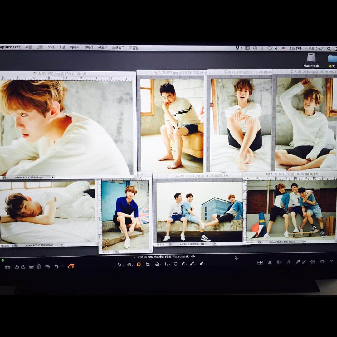 ベクヒョンさんのインスタグラム写真 - (ベクヒョンInstagram)「@STAR1 #백수첸」7月22日 15時09分 - baekhyunee_exo