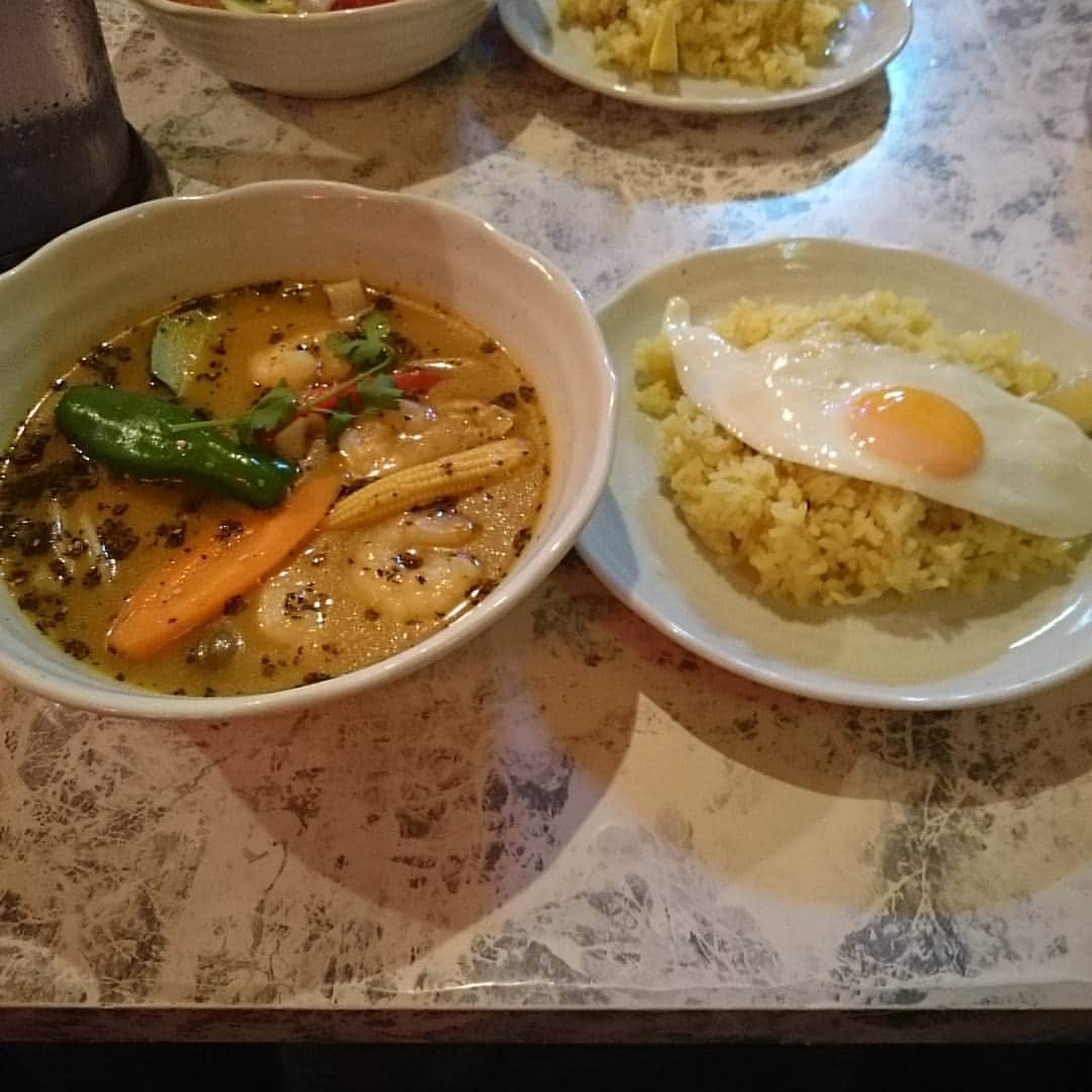 三宅大志のインスタグラム：「スープカレー頂きます！」