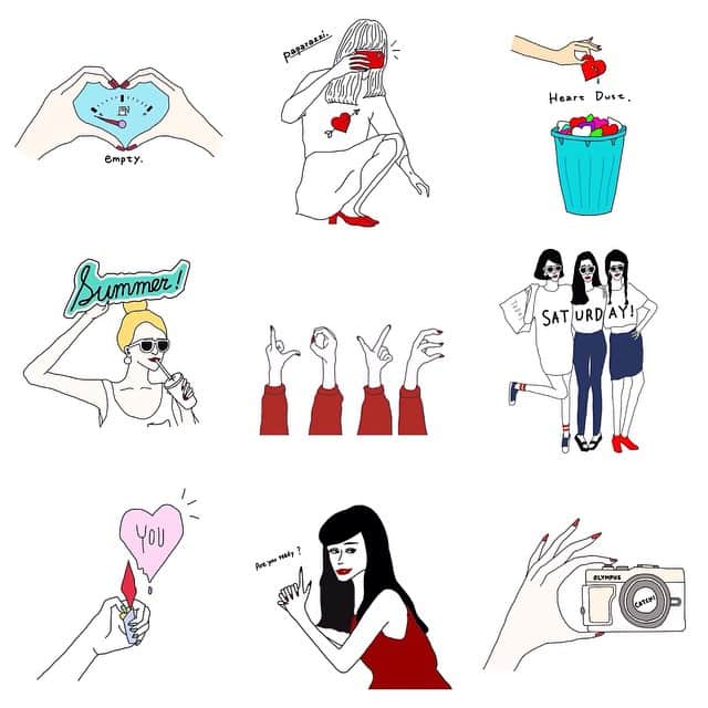Candypot さんのインスタグラム写真 Candypot Instagram 素敵なイラストを描いている Moeko Dr さん オリジナルグッズも とってもおしゃれ ぜひチェックしてみてね Candypot キャンディポット Regram イラスト 人気 イラストレーター Love