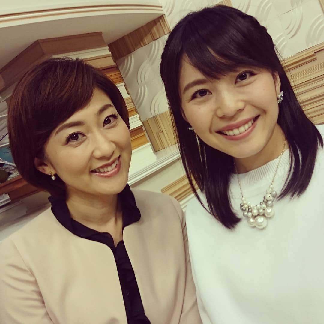 池尻和佳子のインスタグラム：「今日も、今日感ニュースは、５時15分～の放送です😆🎵 早めのスタート、お間違いなく！！ お天気担当、林亜美ちゃんです💓」