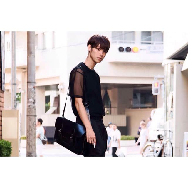 藤沢直希のインスタグラム：「see throughな8月の午後。  #helmutlang #tokyo #shibuya」