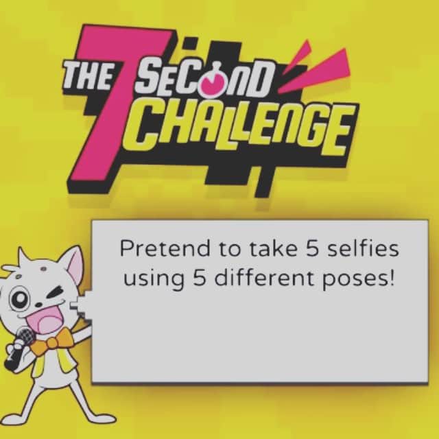 mimeiのインスタグラム：「#the7secondchallenge 😁😗😜」