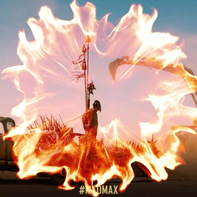 マッドマックスのインスタグラム：「Go insane! Download ‪#‎MadMax‬: Fury Road on Digital HD today!」