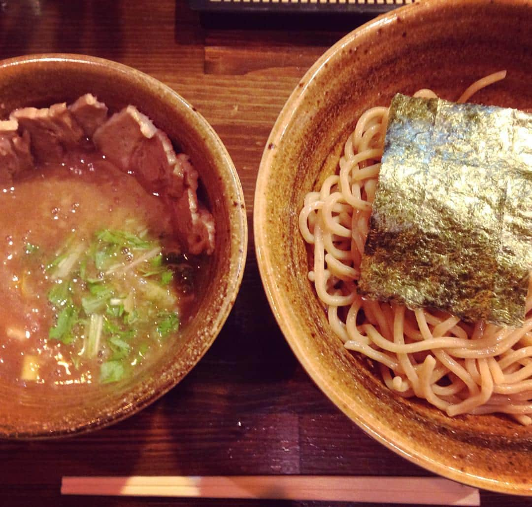 アンドー!のインスタグラム：「初！ #えん寺#ベジポタ#つけ麺#吉祥寺」