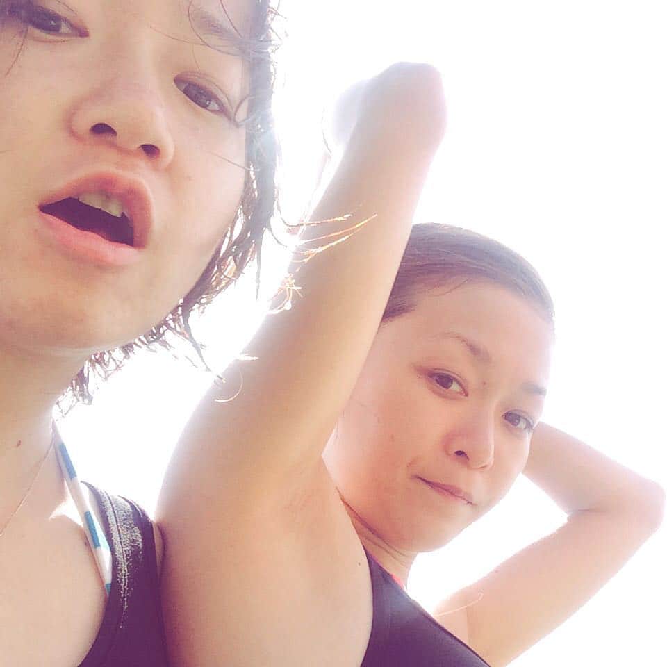山梨有理さんのインスタグラム写真 - (山梨有理Instagram)「日焼け止めとか無意味だったゼ。」8月16日 17時58分 - yama74yuri