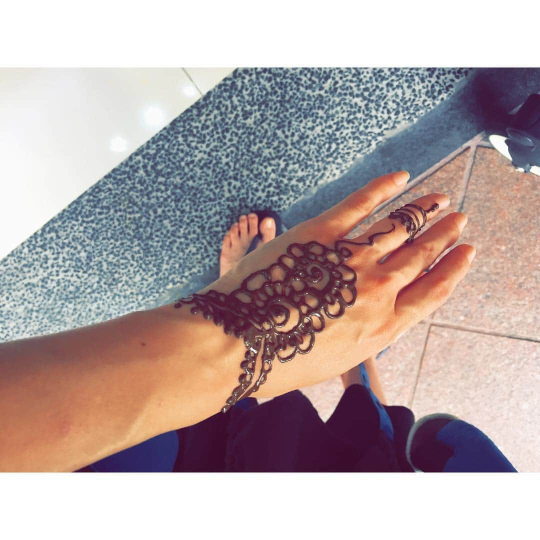 木村カエラさんのインスタグラム写真 - (木村カエラInstagram)「Little India henna」8月17日 22時22分 - kaela_official