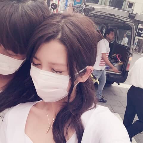 坂口杏里のインスタグラム：「おはえもん◡̈♥︎」