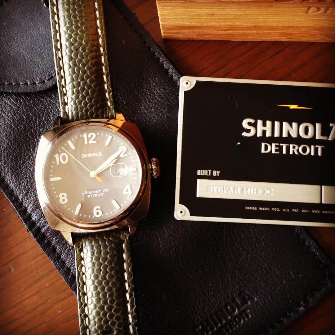 志摩有子さんのインスタグラム写真 - (志摩有子Instagram)「旦那さまへのお土産に。 モータータウン、デトロイトで作られているシャイノーラ。 #NY土産 #watch #Detroit #SHINOLA #goodwife #自分で言っちゃう」9月20日 14時32分 - ariko418