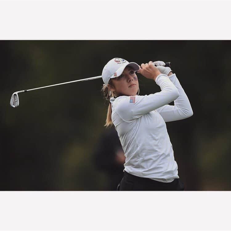 Sierra Brooksのインスタグラム：「Always an honor competing for the red, white, and blue. Thank you @ajgagolf and @PingTour for an unforgettable week. 🇺🇸 #PJSC」