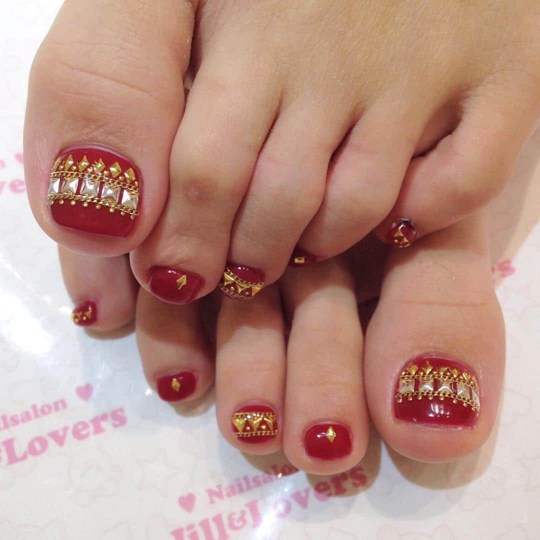 Jill Loversさんのインスタグラム写真 Jill Loversinstagram 河北麻友子さんおそろい Jillandlovers Nail フットネイル Nailart Paragel Gelnail Gel Haruna Hoshino 9月9日 19時42分 Jillandlovers