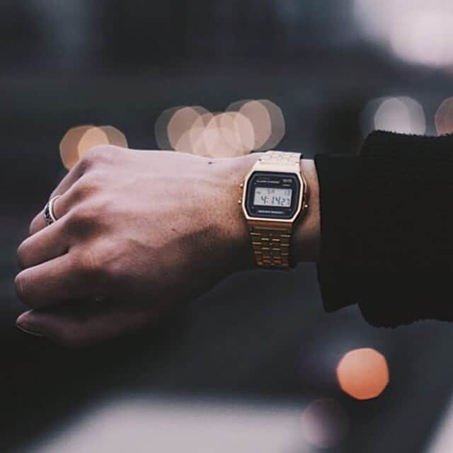 CASIO WATCHES のインスタグラム：「we love the pictures you post of Casio watches, remember and not forget, and similar to all the pictures and tag your picture with ® #Casiowatches」