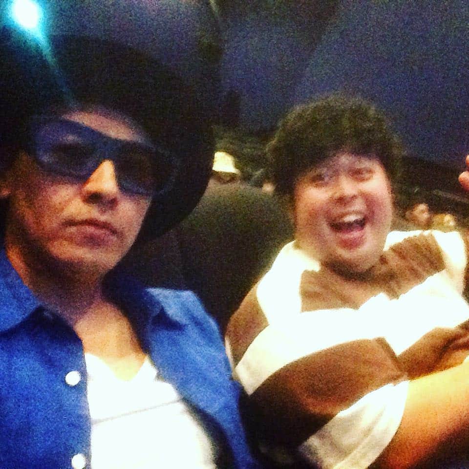 長田庄平のインスタグラム：「後輩とピクセル観に来た #ピクセル #IMAX3D #デブ #圧迫感 #暑い #湿気ってる #横が3D過ぎる #ヒューヒュー言ってる #ひと席空けたら良かった #リリアン溝口というやつ」