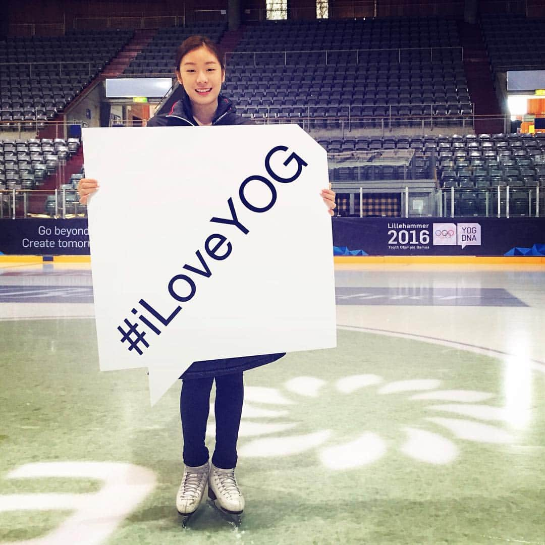 キム・ヨナさんのインスタグラム写真 - (キム・ヨナInstagram)「#iLoveYOG because the Olympic dreams of so many young athletes will come true! See you in Lillehammer, Norway ❤️❤️❤️ The second edition of the Winter Youth Olympic Games will be held from 12 February to 21 February 2016. Keep updated on these Games by following @youtholympics  #Lillehammer2016」9月16日 15時09分 - yunakim