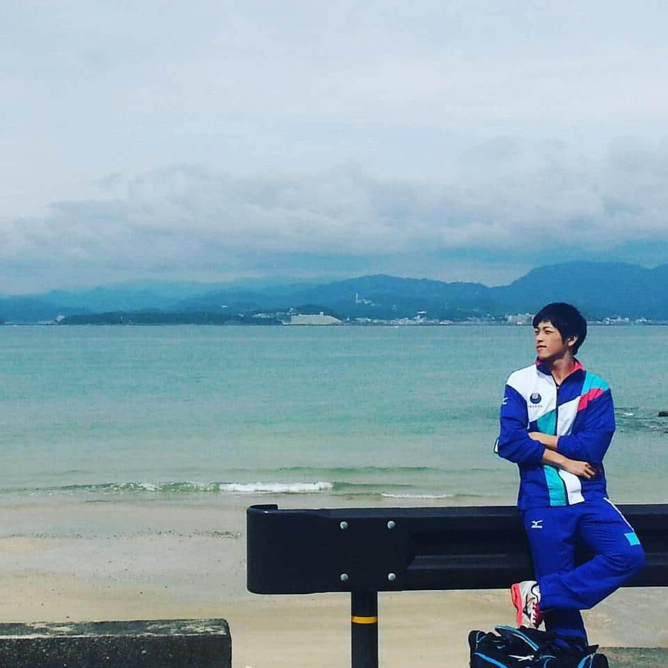 坪井勇磨さんのインスタグラム写真 - (坪井勇磨Instagram)「海めっちゃ綺麗だ。国体頑張ろう。」9月26日 13時04分 - yuma.t0224