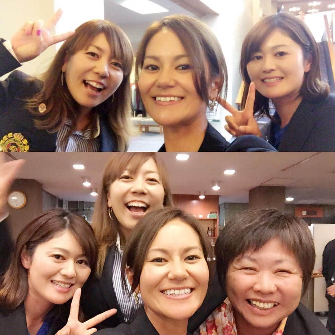 宮里美香さんのインスタグラム写真 - (宮里美香Instagram)「歴代チャンピオンが集まってのChampions Dinnerでした！！予選２日間は、なんと藍先輩とのラウンドです(^^) 楽しみー♪明日から頑張ります！ #champions #dinner #japanwomensopen  #日本女子オープン #チャンピオンズディナー #歴代チャンピオン #沖縄出身4人 #うちなーんちゅ #W宮里 #メジャー  #片山津ゴルフ倶楽部  #GoMika #ちばります」9月30日 22時13分 - mikamiyazato_official