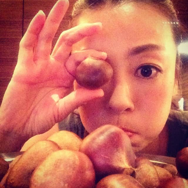 田波涼子さんのインスタグラム写真 - (田波涼子Instagram)「力入りすぎて豆できた😱 まだ残ってる、、、。」10月5日 18時40分 - ryokotanami