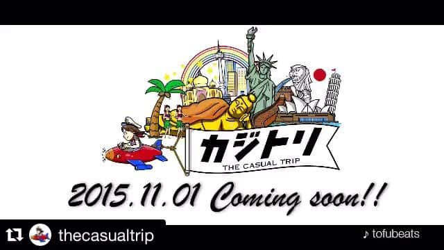 関西girl's style exp.のインスタグラム：「#Repost @thecasualtrip with @repostapp. ・・・ * 【カジトリ韓国・ソウル篇 Trailer2】 カジトリ 韓国・ソウル篇の2015.11.1の 本篇公開前に、旅の裏側、スピンオフを続々と公開！スピンオフvol.1は今回のカジトリスト、fumiami&ウラシマシスターズの気になるトラベルアイテム、スーツケースの中身を大公開！ スピンオフvol.1は2015.10.9にアップ！カジトリ公式HP、youtubeチャンネルチェックしてねー！ fumiami  @fumitwinsworld @amitwinsworld ウラシマシスターズ  @urarie83 @uramiki1990 #theカジトリ #カジトリ #thecasualtrip #関西ガールズスタイル #関西girlsstyle #girlsstyle #ガールズスタイル」