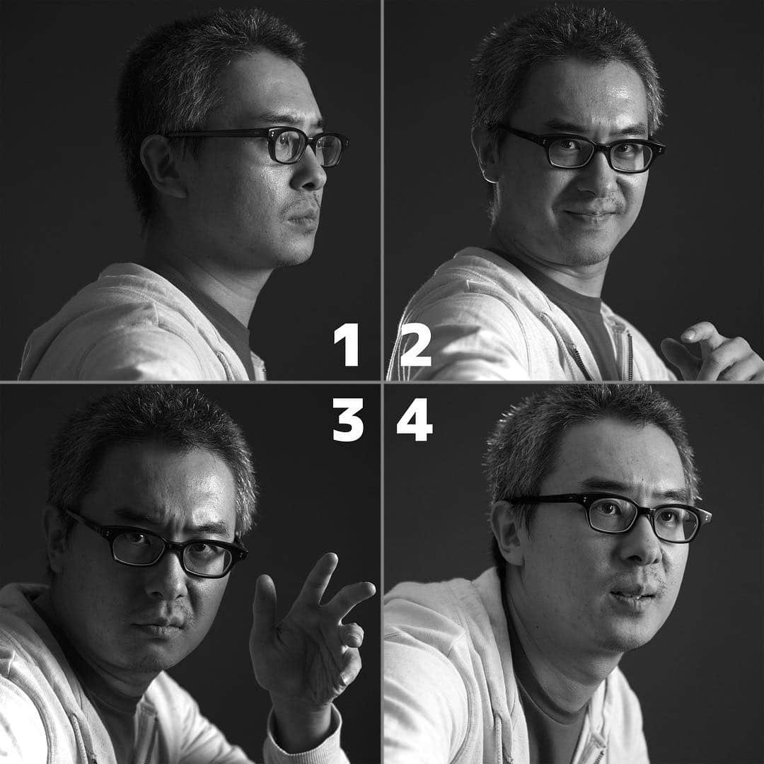 瀬戸弘司のインスタグラム：「プロフィール写真どれにしたらいいかおしえてください。 #自撮りプロフィール写真」
