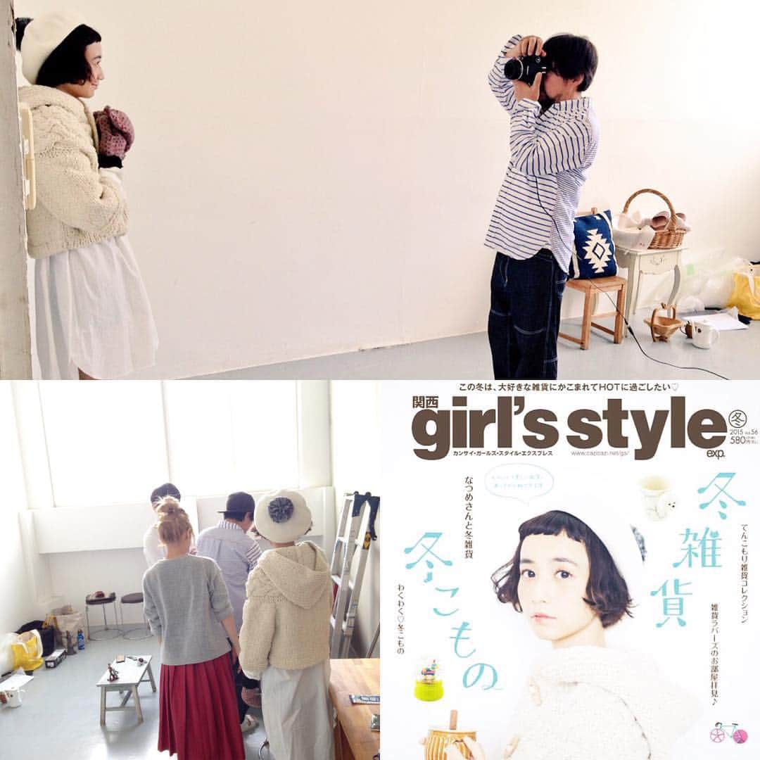 関西girl's style exp.のインスタグラム：「上から、ワンツースリーっと表紙が出来上がる訳ですね🤔💓（実際はそんな簡単にはいきません😂☝🏻️）」