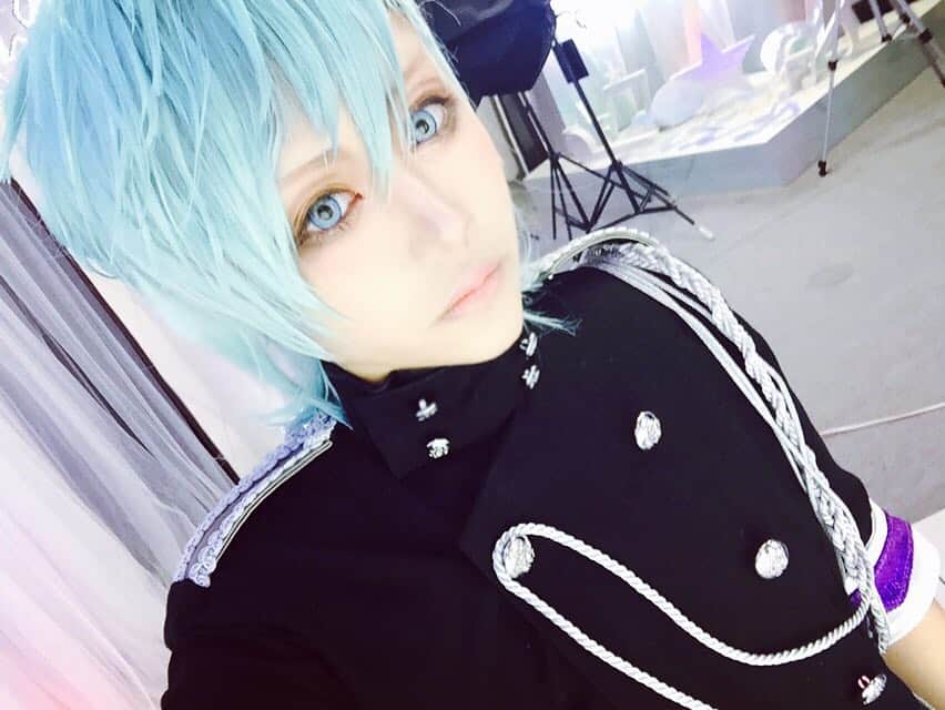 赤羽律のインスタグラム：「アイーアイー  #utapri #studio #スタジオ #うたのプリンスさまっ #shinningallstars #cd2 #cosplay #コスプレ」