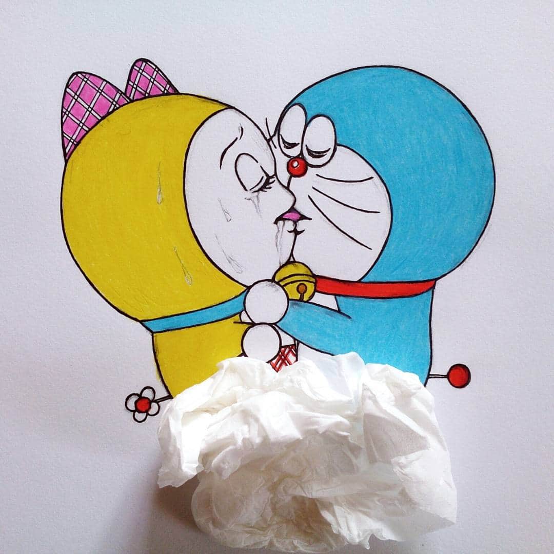 Sweet Strawberryさんのインスタグラム写真 Sweet Strawberryinstagram 今日 初めて見たんだけど 味の素 鍋キューブ のｃｍ 豊川悦司さんのやつ 面白い イクメン 猫 ロボット ドラえもん ドラミちゃん Doraemon 兄弟 お兄ちゃん 妹 兄弟愛 愛 愛情 キス