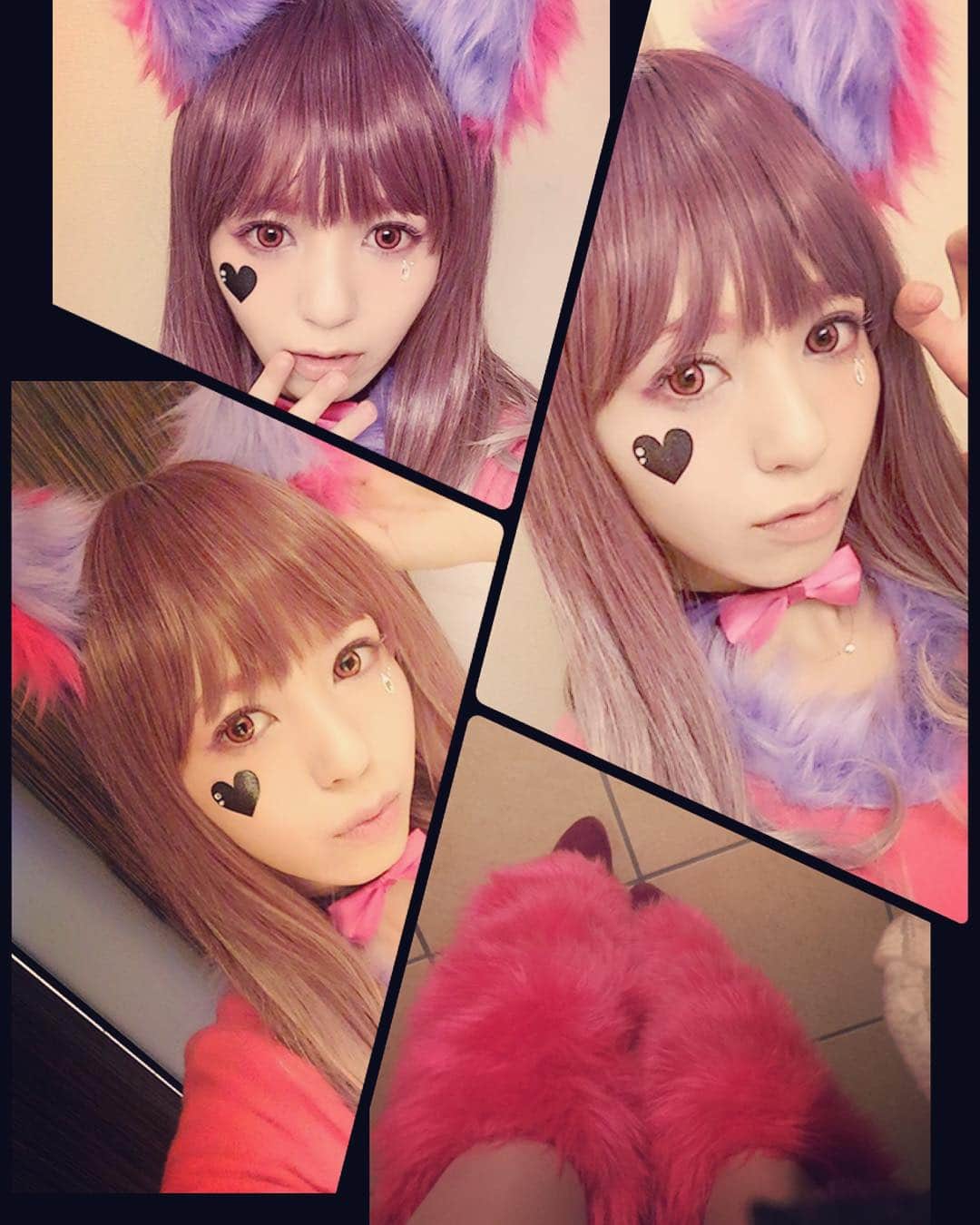 希志あいののインスタグラム：「猫ネコねこ〜♡ #チェシャ猫」