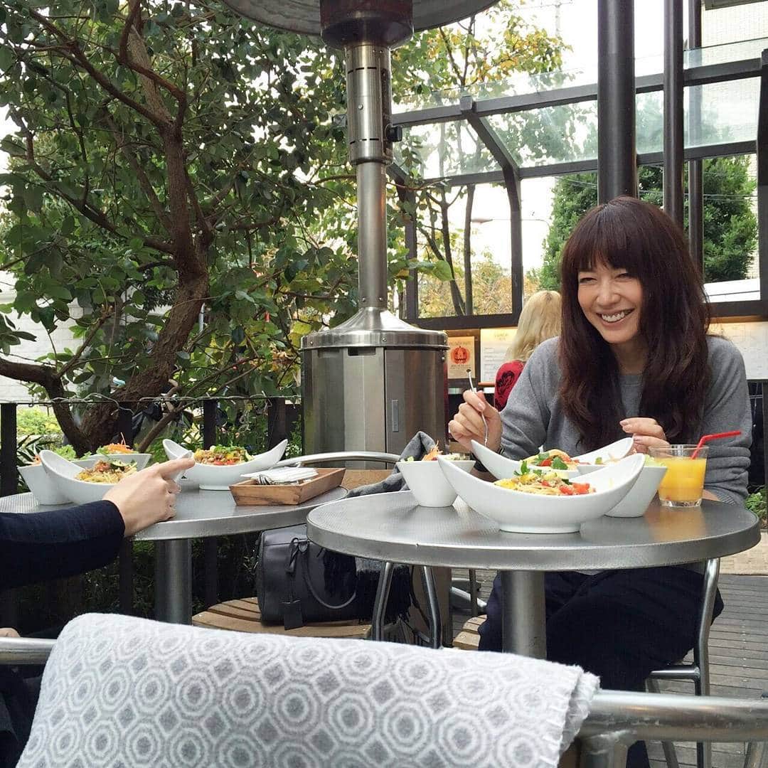 森口瑤子さんのインスタグラム写真 - (森口瑤子Instagram)「え？まじ！？ぎゃはは（笑）  #ランチ #女子会 #碑文谷テラス #ハロウィンだったね、今日は。」10月31日 13時35分 - yokomoriguchi_official
