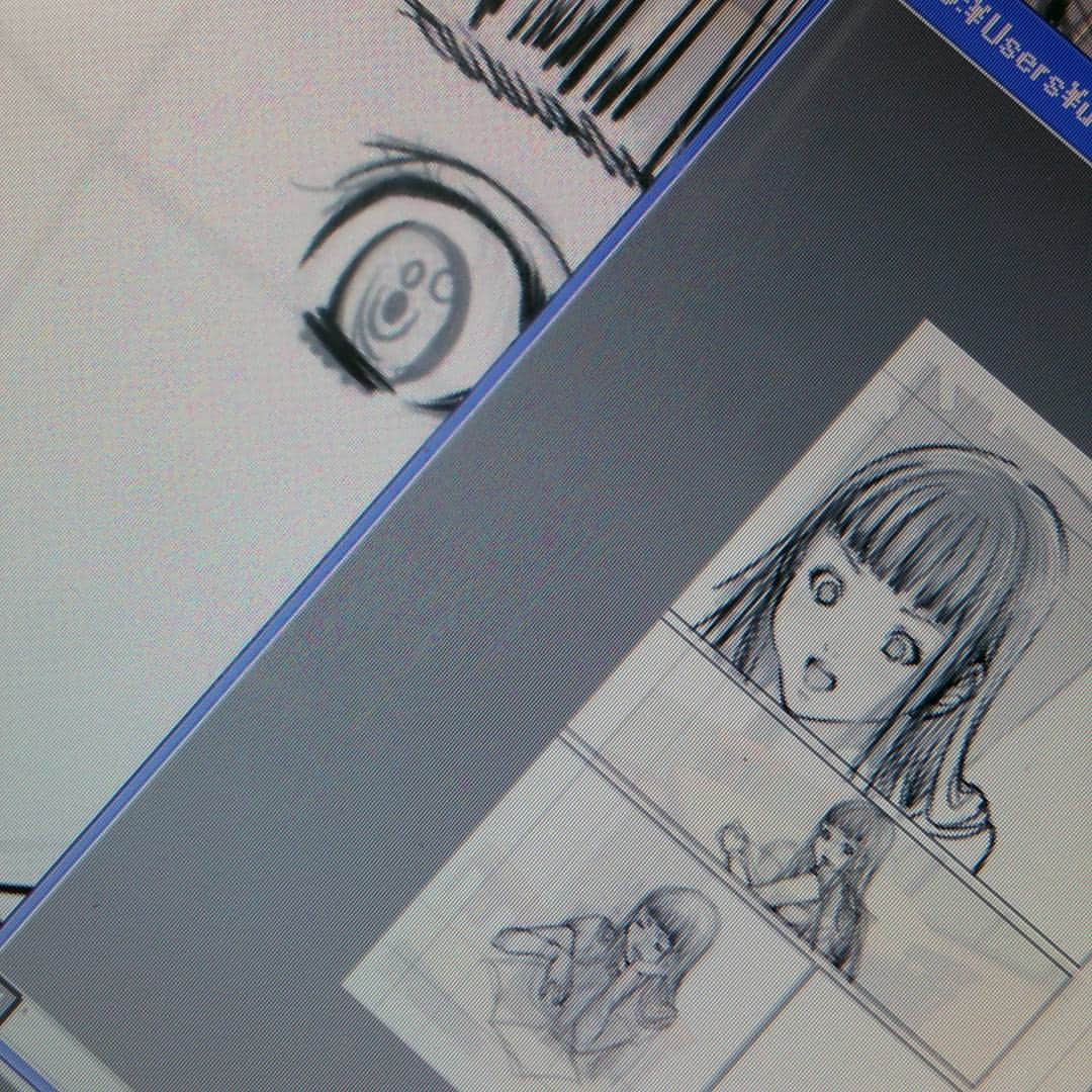 宮崎摩耶さんのインスタグラム写真 - (宮崎摩耶Instagram)「漫画もちゃんと描いておりますうぅーブラッシュ３４ぺーじ#manga #illustration」10月31日 17時19分 - miyazakimaya