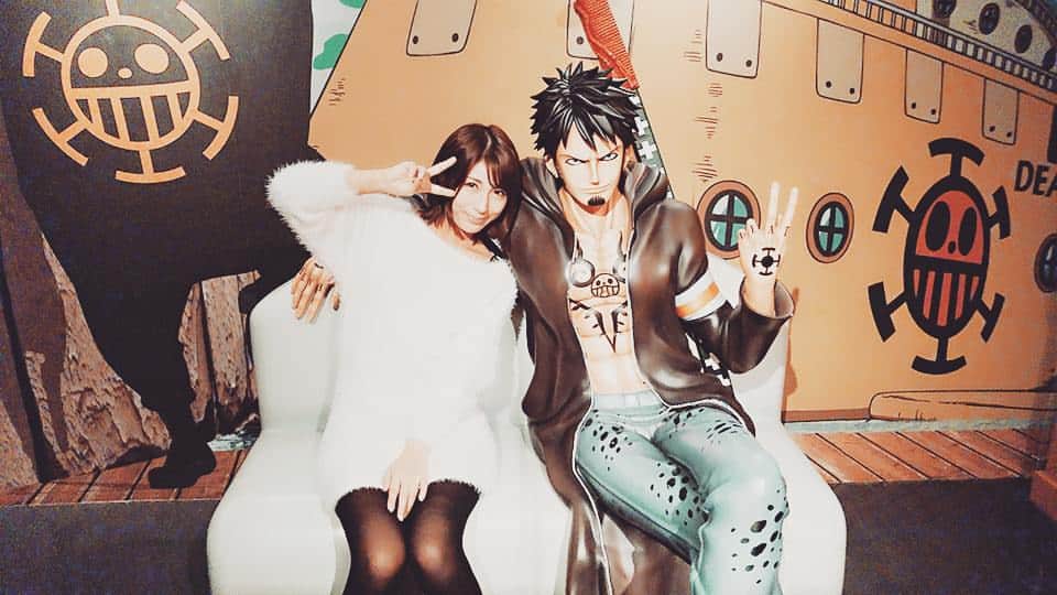 星野ナミのインスタグラム：「ロー様と♥」
