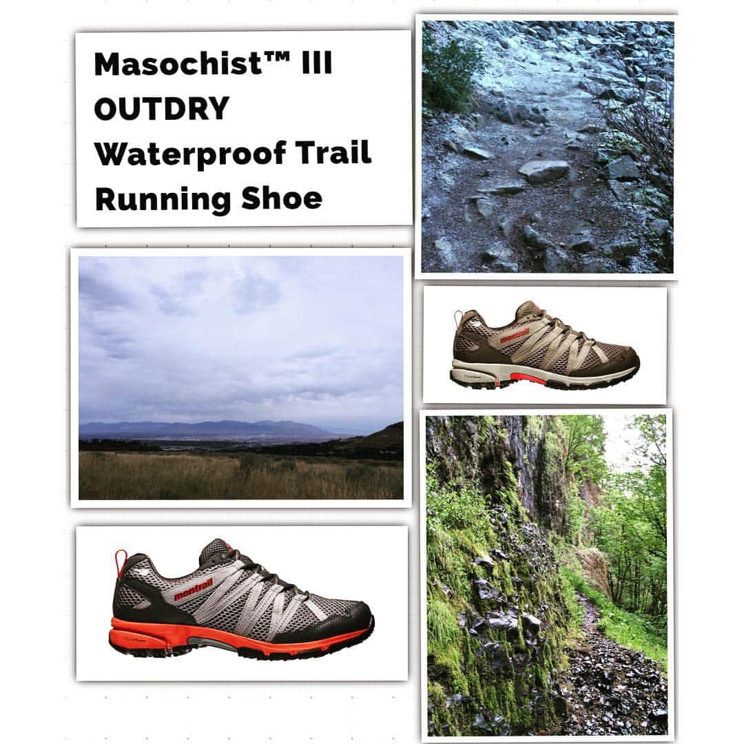 Montrailのインスタグラム：「Fall is here! Winter is coming... #mountainmasochist #waterproof #outdry #trailshoes #trailrunning」