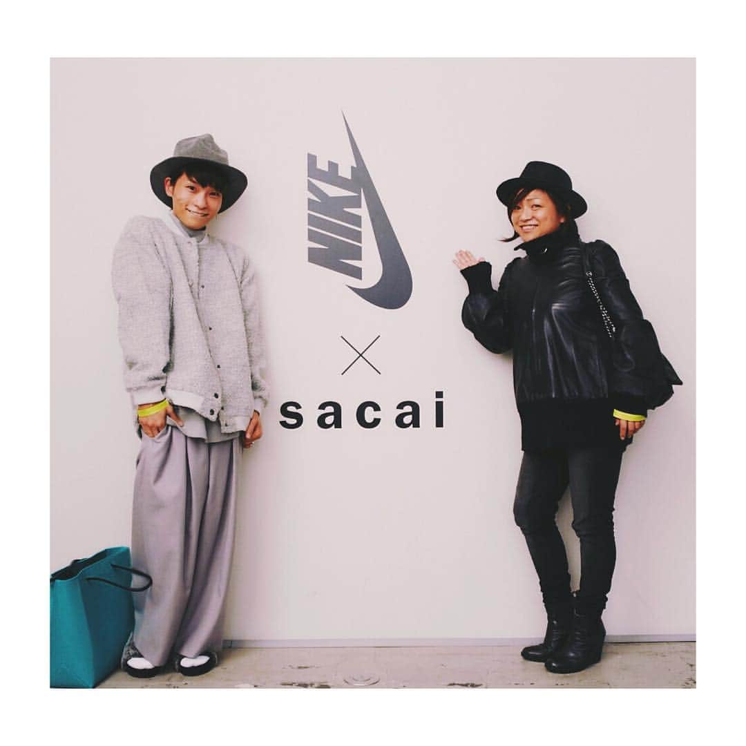 Fukamiさんのインスタグラム写真 Fukamiinstagram スタイリストの師匠である 野崎美穂 先生と Sacai と Nike とコラボの Party へ Sacaixnike お師匠さま 優しく厳しく優しい方です 11月5日 0時09分 Stylist Fukami