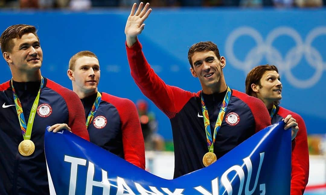 マイケル・フェルプスさんのインスタグラム写真 - (マイケル・フェルプスInstagram)「Pumped to relive these tonight.  The journey to Rio was wild, but ____ it was fun. #nbcsn #olympicweek  #memories  Fill in the blank below🤪」4月15日 10時19分 - m_phelps00