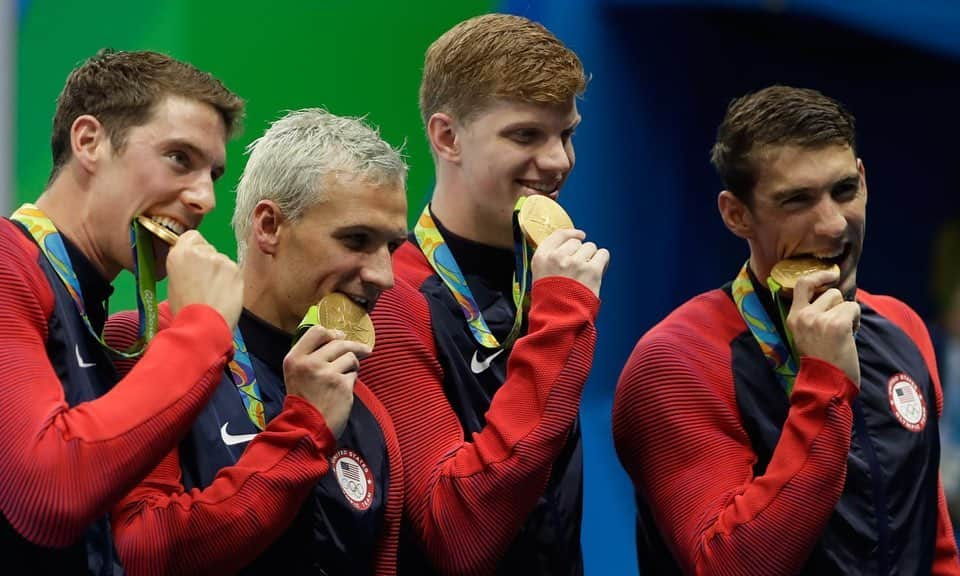 マイケル・フェルプスさんのインスタグラム写真 - (マイケル・フェルプスInstagram)「Pumped to relive these tonight.  The journey to Rio was wild, but ____ it was fun. #nbcsn #olympicweek  #memories  Fill in the blank below🤪」4月15日 10時19分 - m_phelps00