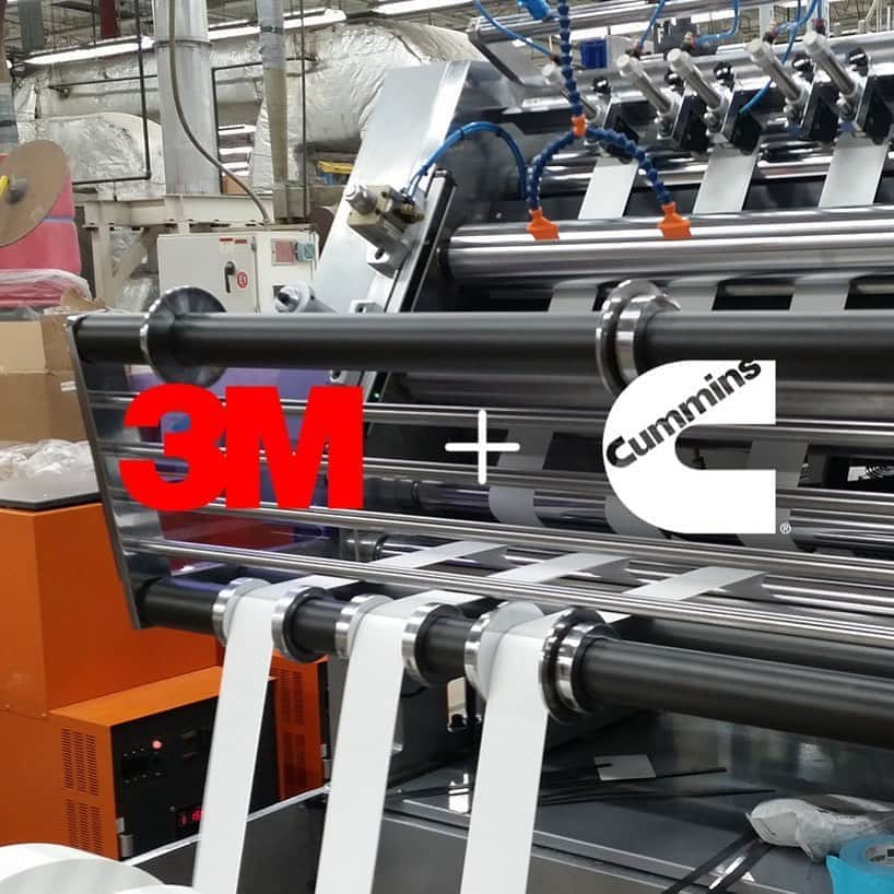 3M（スリーエム）のインスタグラム：「To get needed PPE to those at the frontlines of the COVID-19 fight, we are partnering with @Cummins to further increase production of filter cartridges used in 3M's powered air purifying respirators (PAPR). Cummins’ Neillsville, WI facility will use existing equipment typically used for producing diesel engine filters to make PAPR filters, potentially more than doubling current PAPR production. Link in bio to learn more. #COVID19」